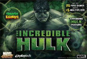 The Incredicle Hulk Playtech Slot