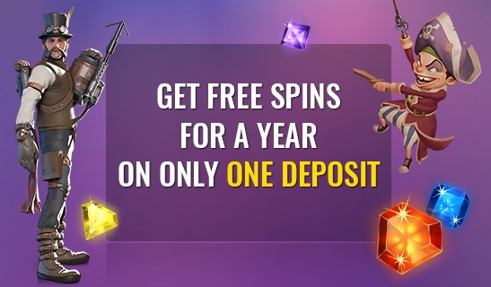 Click Here to Get Free Spins for a Year at Slots Magic Casino