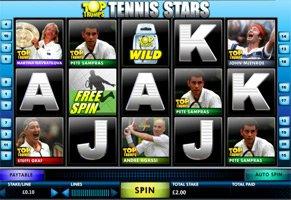 Top Trumps - Tennis Stars Slot Screenshot